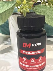 Dyno Myo_grow Muscle | 60 Capsules New | Pack of 1
