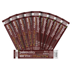 100% Grass Fed Summer Sausage Beef Sticks Free Snack – High Protein…..