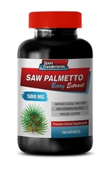 natural hair loss vitamins – SAW PALMETTO 500MG – dietary supplement 1B