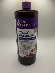 New Chapter Liquid Multivitamin Nutrient Packed Mixed Berry Flavored 30 Fl Oz