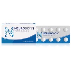 60 Tablets Neurobion Vitamin B1, B6, B12 for Numbness, Tingling & Nerve Relief