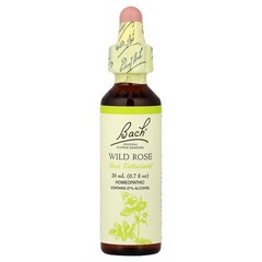2 X Bach, Original Flower Remedies, Wild Rose, 0.7 fl oz (20 ml)