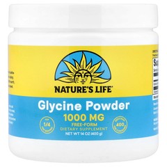 2 X Nature’s Life, Glycine Powder, 14 oz (400 g)