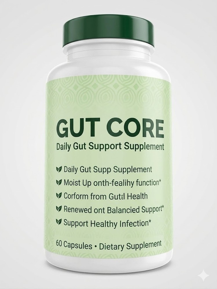 GUTCORE By Sequente Sealed Exp 12/27 Reduce Bloating 60 caps