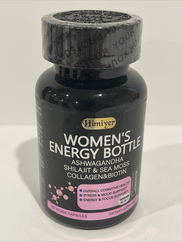 Himiyer Women’s Energy Boost – Collagen & Biotin 60 Vegetarian Capsules