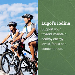 Organic Lugol’S Iodine, Iodine and Potassium Iodide 2% Solution 3000 Mcg – Liqui