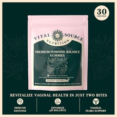 Vital Source Feminine Balance Gummies Hawaiian Pineapple Buy 2 Get 1 Free(ADD 3)