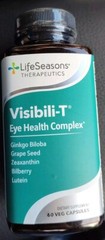 Lot Of 2 Life Seasons, Visibili-T Eye Health 60 Caps, 03/2027, FREE Shipping! 👀