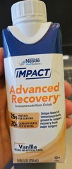 Nestle Impact Advanced Recovery Immunonutrition Drink Vanilla 8.45 oz 10 Ct