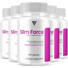 (5 Pack) Slim Force Advanced, SlimForce Weight Management Support (300 Capsules)