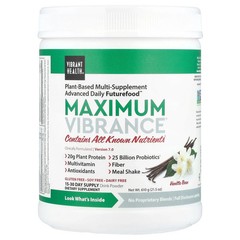 2 X Vibrant Health, Maximum Vibrance�, Version 7.0, Vanilla Bean, 21.5 oz (610