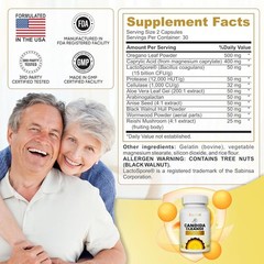 Candida Cleanser 60 Capsules – Natural Herbs – Gut Health – Detox & Vitality+
