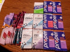 108 packets – Gatorade, Propel, Cure – 7 flavors – Glacier Freeze+ exp 11/2026+