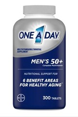 One A Day Men’s 50+ 300 Tablets Complete Multivitamin