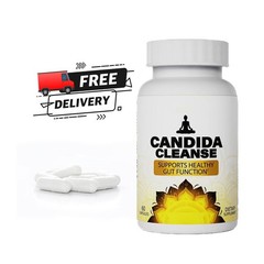 Candida Cleanser 60 Capsules – Natural Herbs – Gut Health – Detox & Vitality+