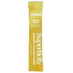 2 X Blume, SuperBelly, Gut-Building Hydration Drink Mix Powder, Lemon Ginger, 1