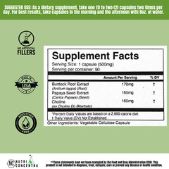 Fatty liver Support, Liver Protection Formula, Liver Rejuvenation, 90 Capsules.