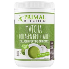 Matcha Collagen Keto Latte Powder, Sugar-Free Collagen Peptides, 9.33 Ounces