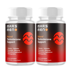 2-Pack Mars Men Capsules – MarsMen for Men Health Capsules – 120 Capsules
