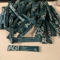 AG1 Athletic Greens Powder Supplement 50 Travel Daily Serving Packs Lot Exp 5/26