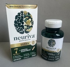 Neuriva Ultra Brain Health Memory Focus Mental Alertness 60 Caps Exp 12/26