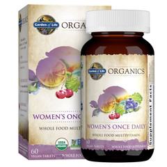 Organics Women’s Once Daily, 60 Vegan Tablets