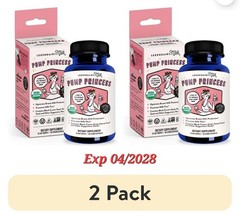 Lot of 2 Legendairy Milk Pump Princess Vegan Lactation Supplement 60 Capsules ea