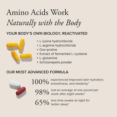 SeroVital Advanced Anti Aging Supplement 180 Count Amino Acid Skin Energy Sleep