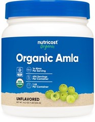 Nutricost Organic Amla Powder 1 Pound (Unflavored) 1 G per serving