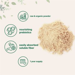 Organic Acacia Senegal Fiber Powder, 2 lb | Soluble Plant-Based Prebiotic