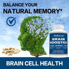 Nootropic Brain Booster Improve Brain Function Health Enhanced Clarity 120 Pills