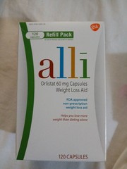 alli orlistat Weight Loss Refill Pack – 120 Capsules – Exp 10/27