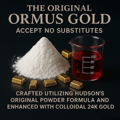Advanced 4oz 120ml Monoatomic Ormus Gold Oil Fluid Pineal Decalcification DNA Re