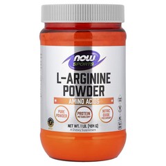 2 X Now Foods, Sports, L-Arginine Powder, 1 lb (454 g)