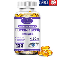 120pcs Lutein Softgels 480mg – Antioxidant Eye Health Vision Support Supplement