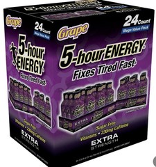 5-hour ENERGY Shot, Regular Strength Berry – 1.93 Ounce, 24 Count