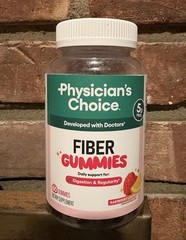 Physician’s Choice Fiber Supplement Gummies for Digestive Health Exp. 1/2028