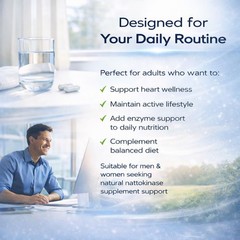 T Nattokinase Supplement – 10800 FU 60 Capsules Per Serving HO 4X 2026