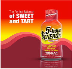 5 Hour Energy Pomegranate Shot 20Ct Sugar Free Zero Calorie