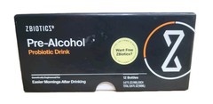 12 Pack Probiotic Feel Better After Drinking ZBiotics 0.47 Fl Oz Wake Refreshed
