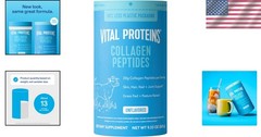 Grass-Fed Collagen Peptides Powder – Enhance Beauty & Joint Support, 13 Servings