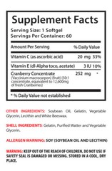 heart health supplement – Cranberry Concentrate 50:1 – kidney and gallbladder 1B