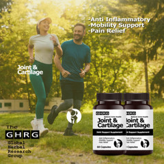 Joint & Cartilage Supplement, Anti Inflammatory, Mobility Support, Pain Relief