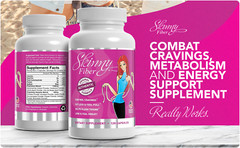 Skinny Fiber Natural Weight Loss Supplement – Appetite Suppressant + Enzymes