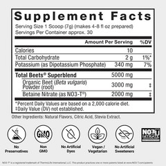 30 Servings of Total Beets Drink Mix – Natural Support for Energy & Circulation