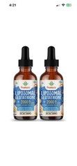 Prunucis 2000MG Liposomal Glutathione Liquid, 98% 4 Fl Oz (Pack of 2 x 2FL Oz