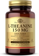 Solgar L-Theanine 150 mg – 60 Vegetable Capsules – Promotes Relaxation EXP 11/26