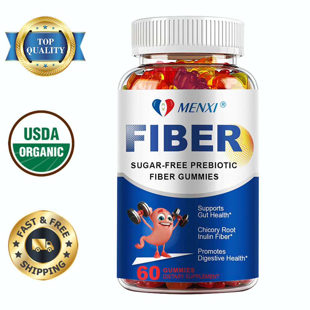 Fiber Gummies 5000mg Per Serving Natural Supplement, Healthy Digestion, Immunity