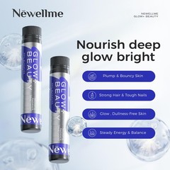 Newellme Glowbeauty Collagen Drink Liquid Beauty Supplement Hyaluronic Acid