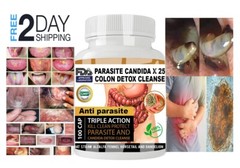 parasite detox clean COLON flush & cleanse parasite cleanse candida support